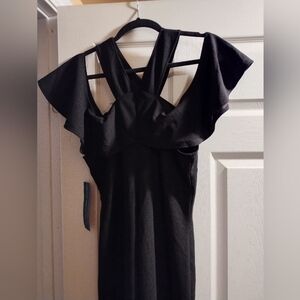 NWT RACHEL Rachel Roy Elegant Black Dress
